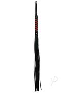 Sex And Mischief Red And Black Stripe Flogger - Black/red