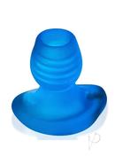 Glowhole 1 Hollow Buttplug With Led Insert - Small - Blue...