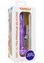 Goddess Silicone Vibrator 6.25 Inch Purple Haze